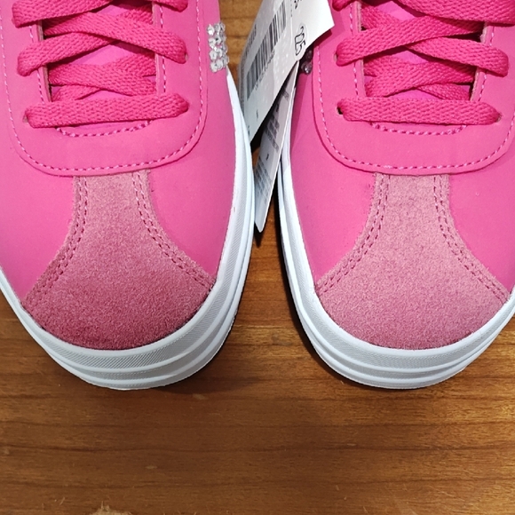 Adidas Kids' VL Court Bold Sneaker Big Kid - Picture 4 of 12